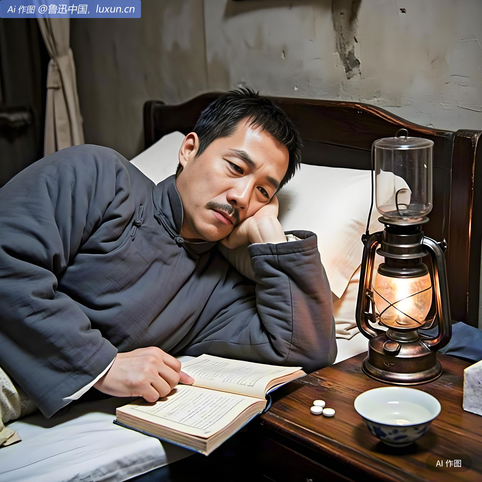 夜齿痛失眠。