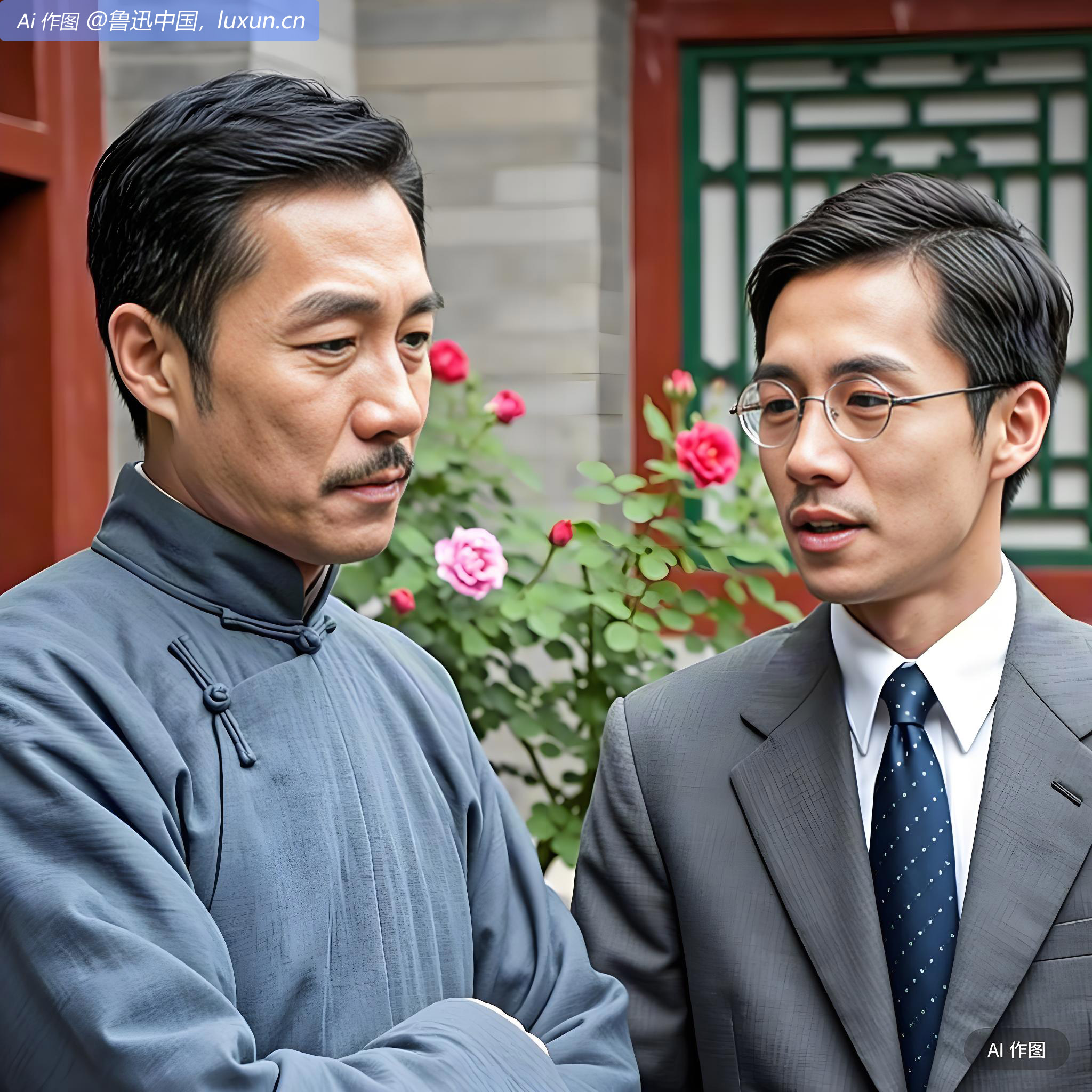 周友芝来，多发谬论而去。