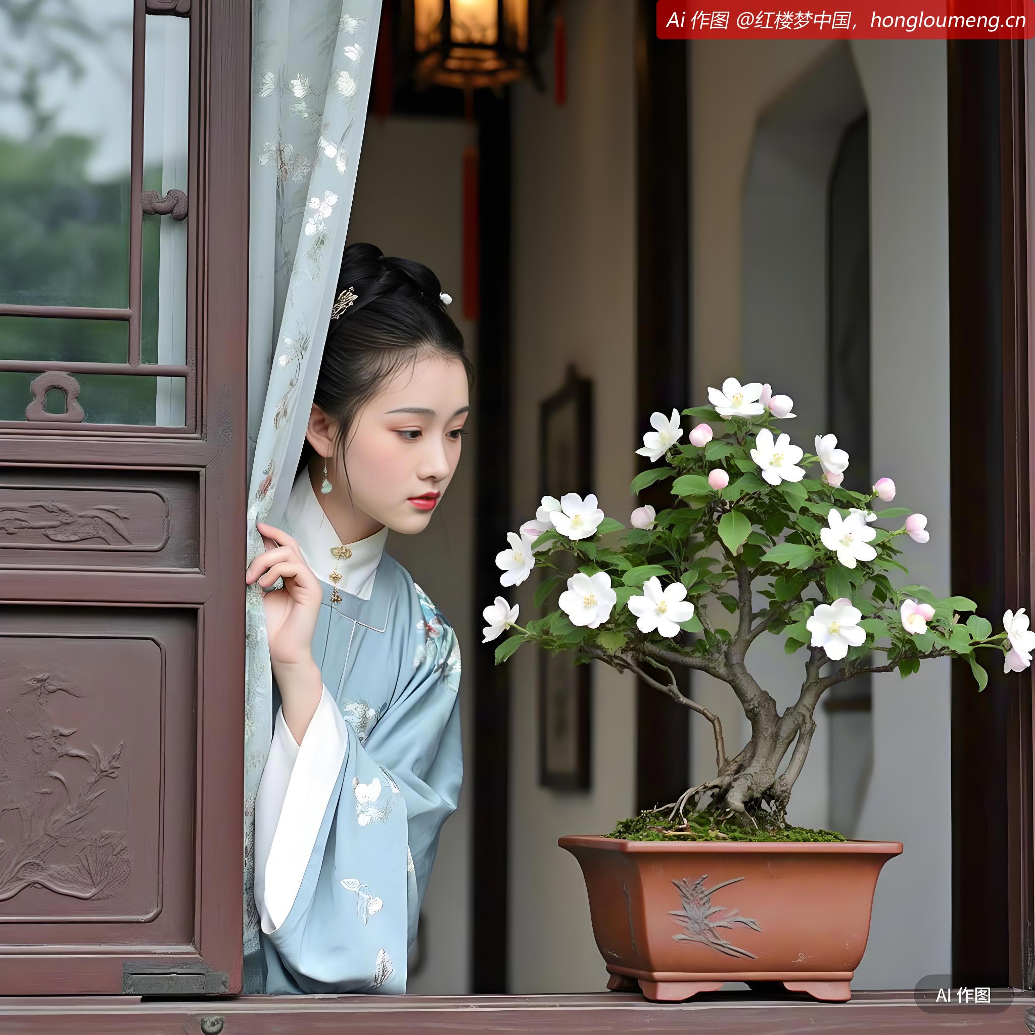 偷来梨蕊三分白，借得梅花一缕魂。