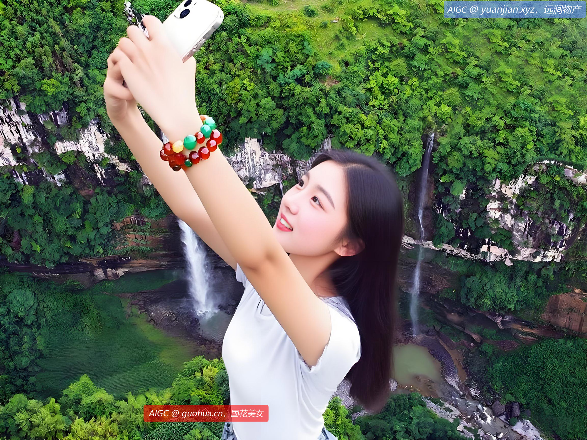 湖北恩施：云龙地缝瀑布蔚为壮观