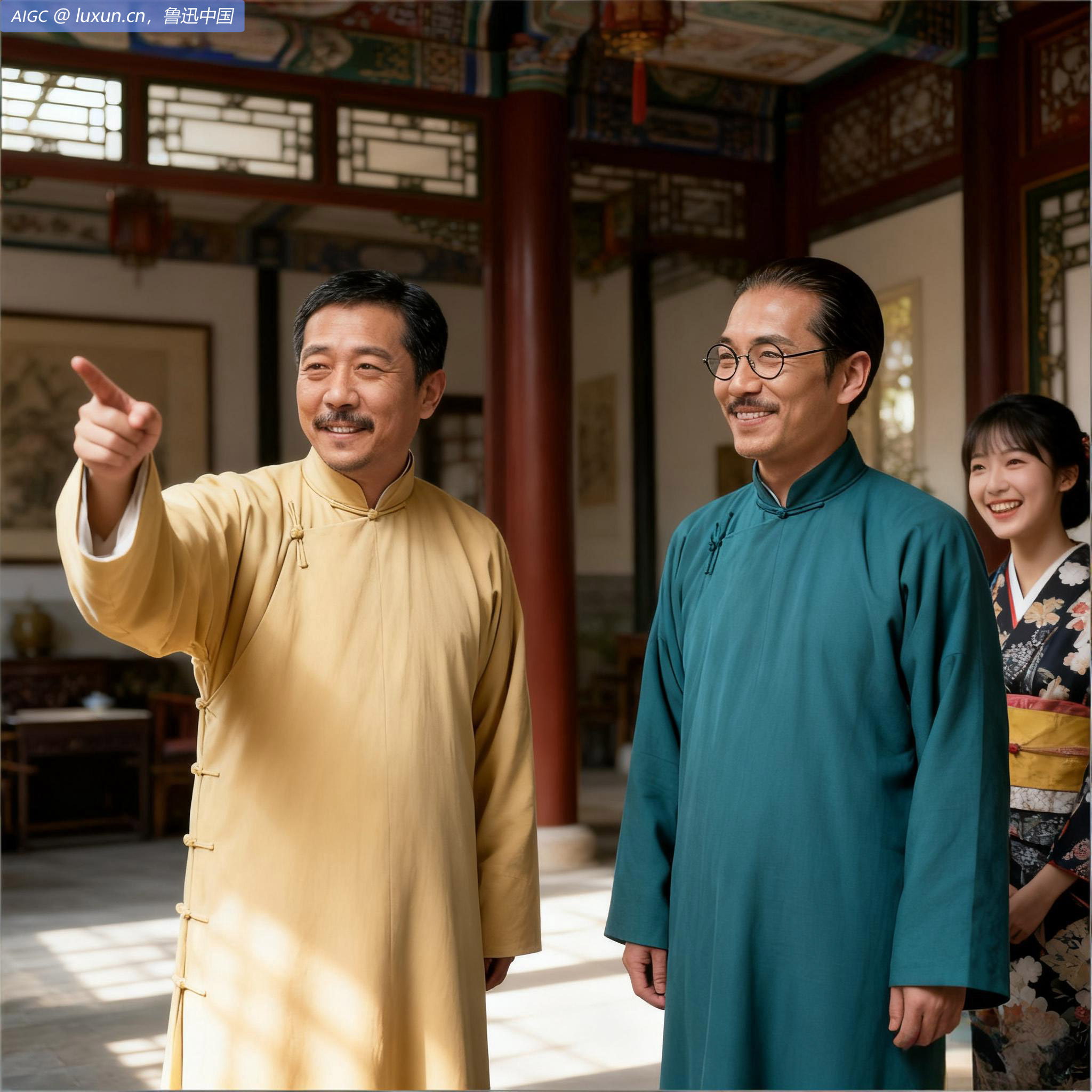 上午与二弟眷属俱移入八道弯宅