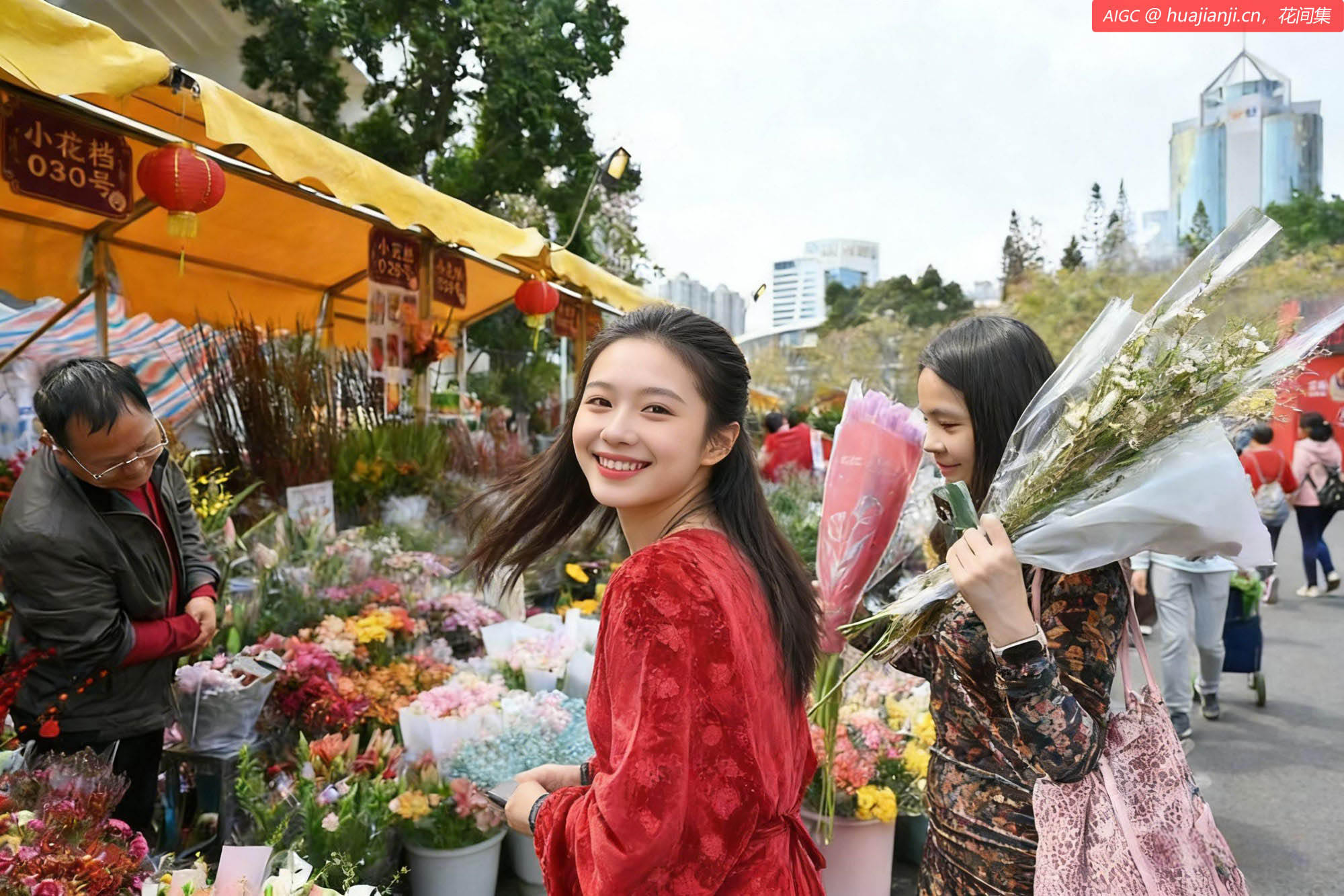 2026年天河迎春花市在广州开市迎客