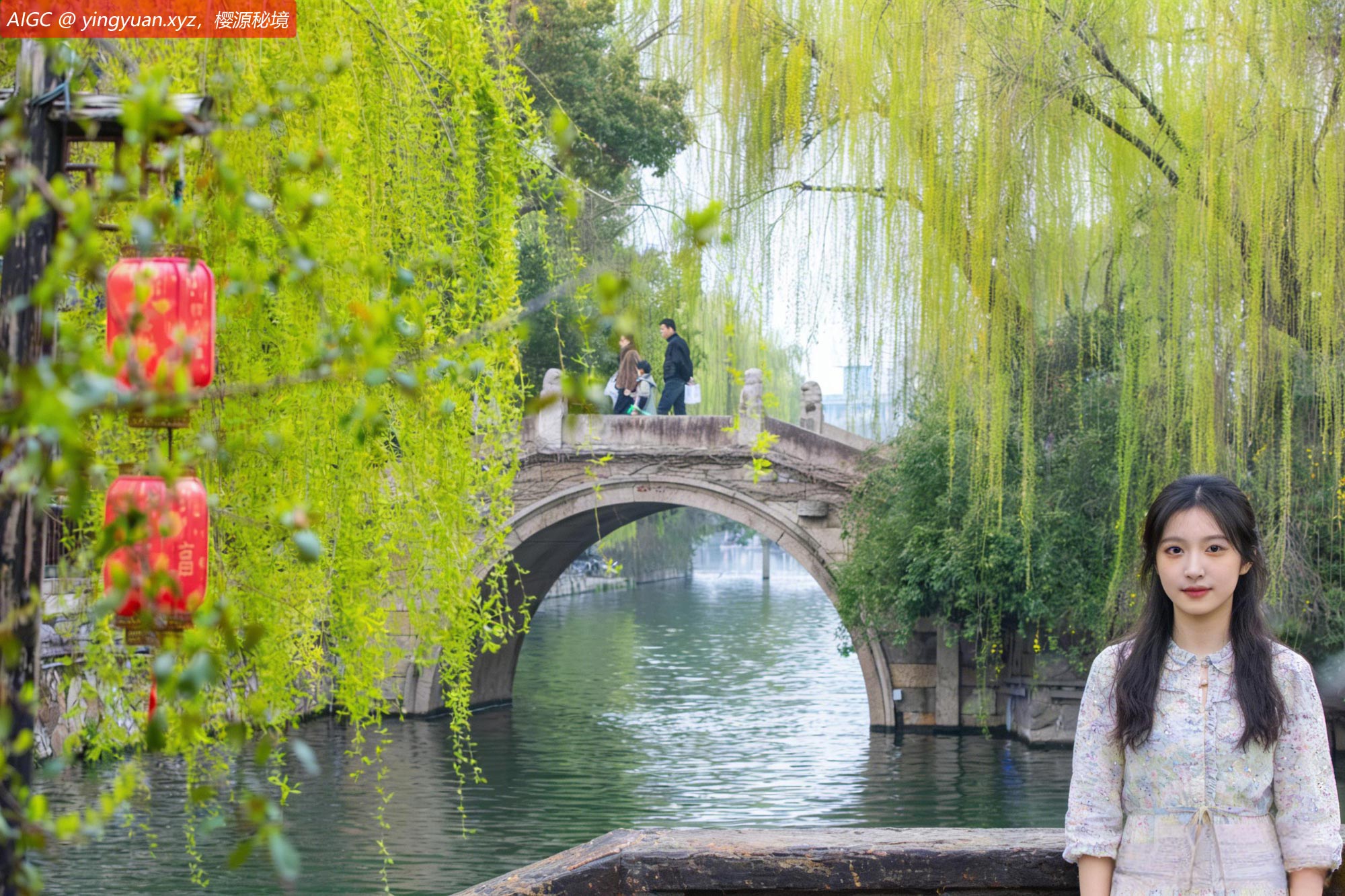 浙江湖州南浔古镇，江南春日图