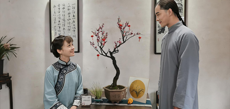 苏州可园，沈复陈芸夫妇莅临 “梅香如故” 主题展览现场