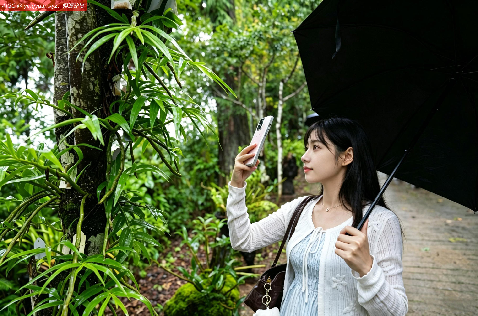 云南保山市龙陵县，石斛种质资源保护研究中心