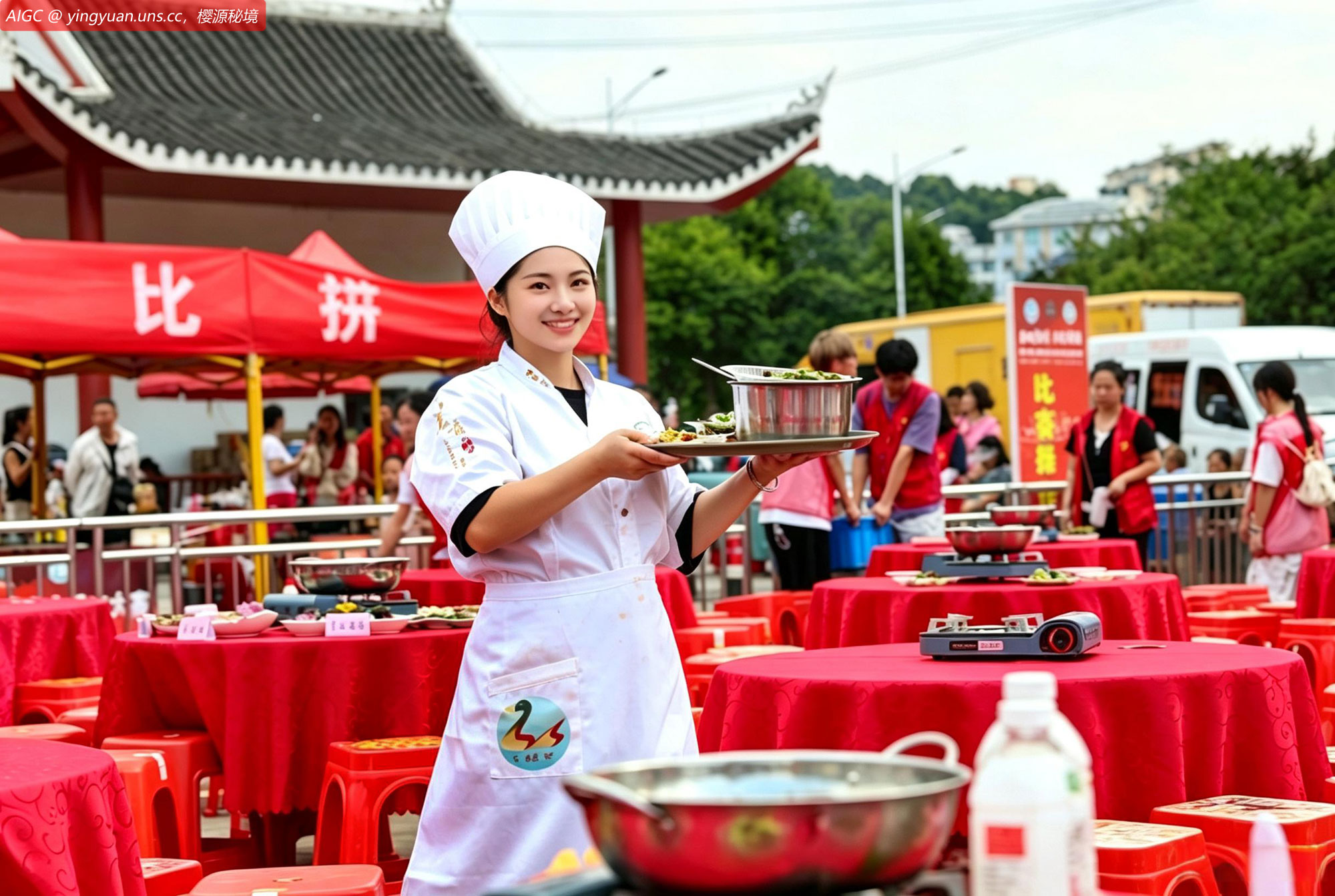 三穗鸭 “山水好鸭” 美食厨艺大赛在贵州省三穗县举行