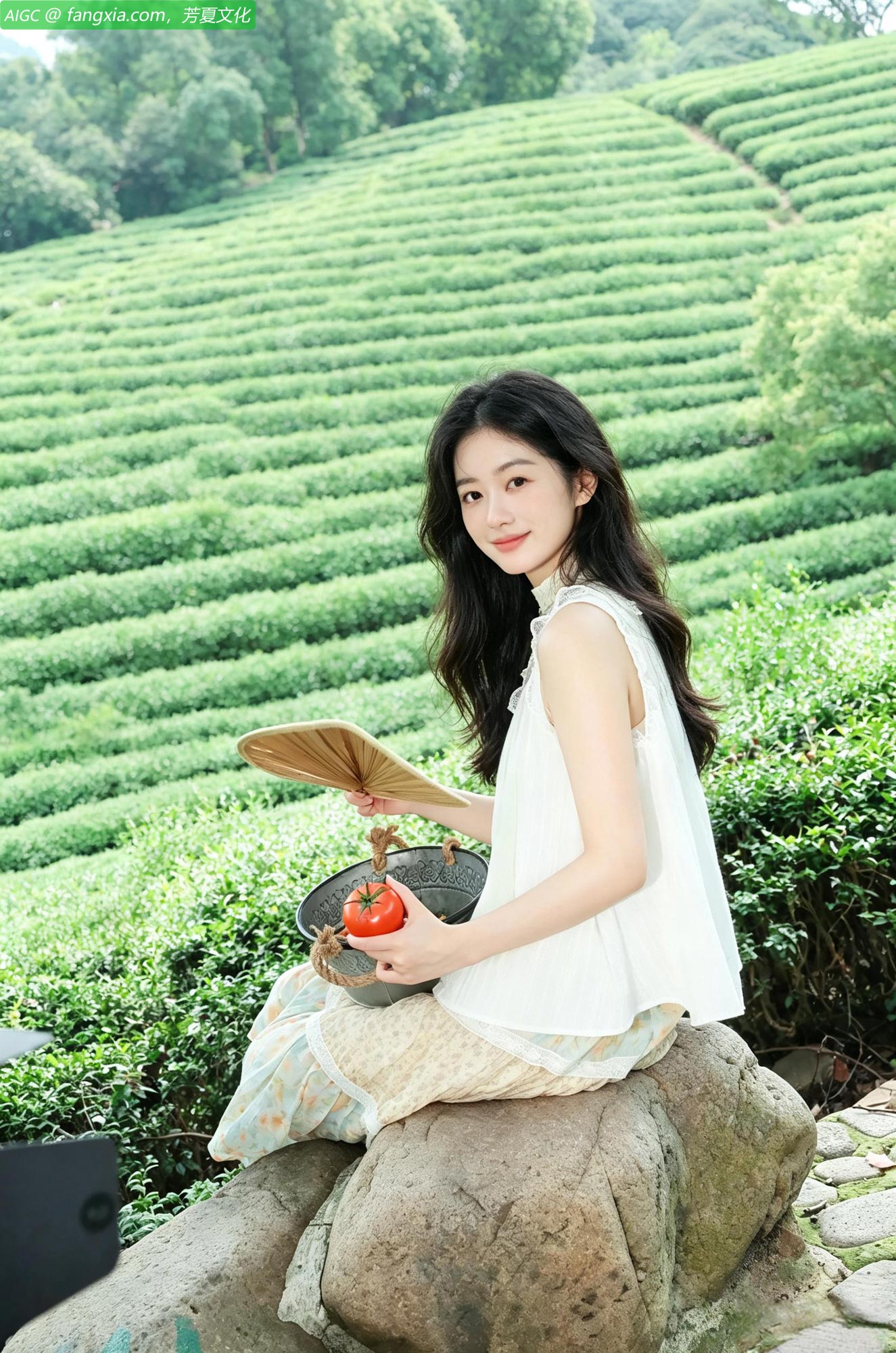芳夏品牌茶园采摘体验活动落地滁州西涧山庄