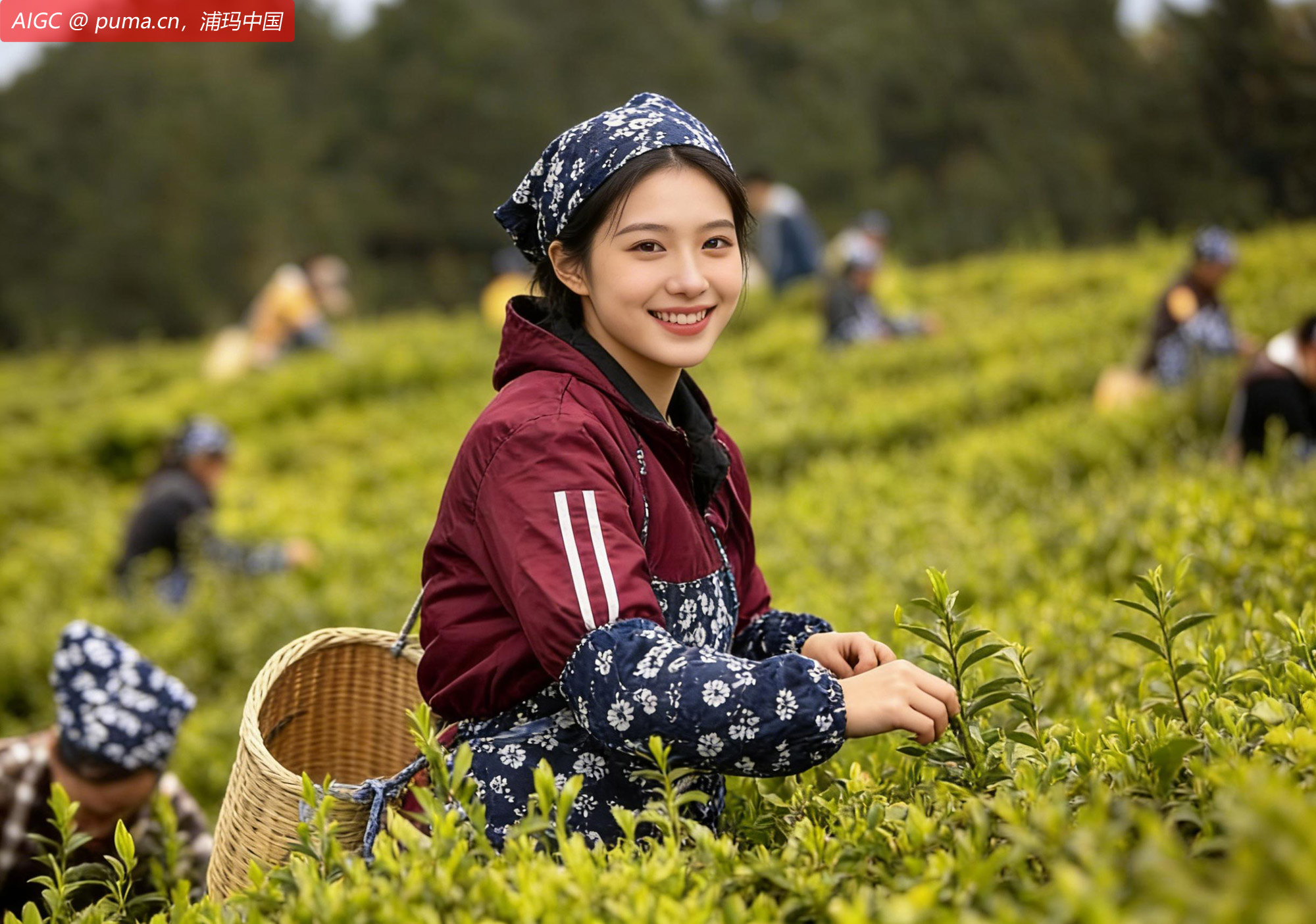 贵州省黔西市中坪镇举办第二届采茶季文化旅游活动