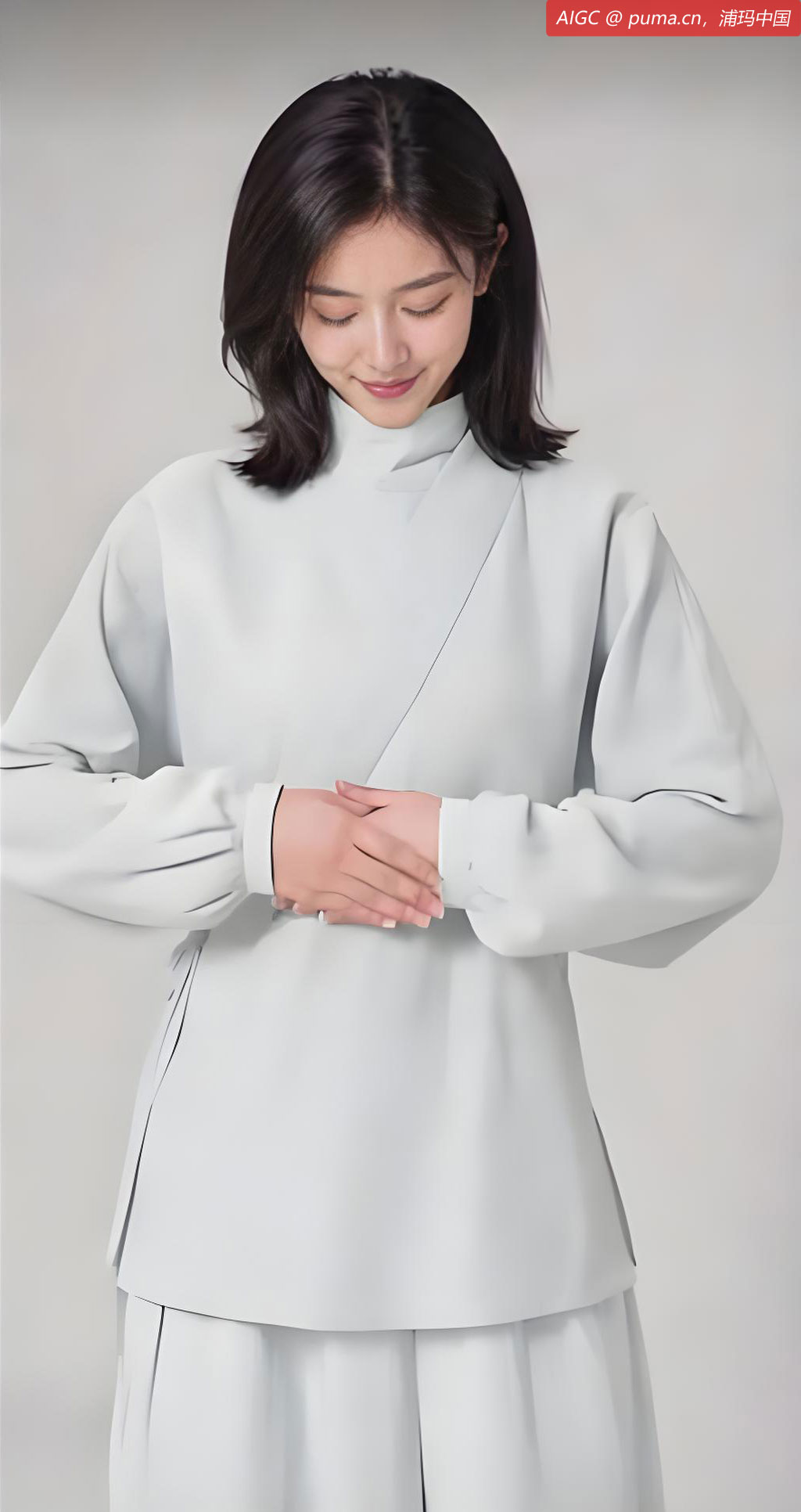 浦玛汉服新品亮相 演绎新中式简约之美