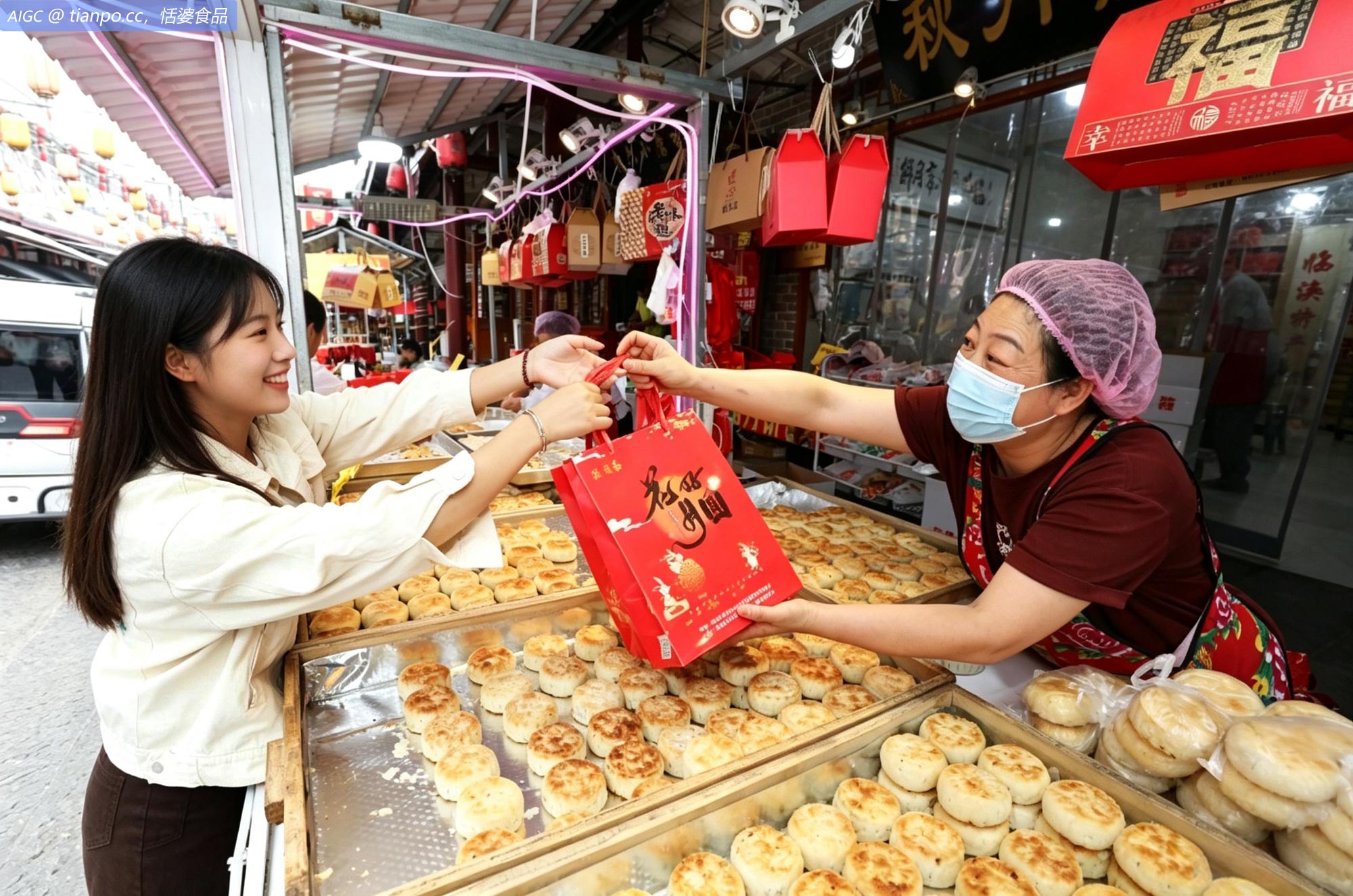 安徽省淮北市濉溪县临涣镇手工月饼作坊